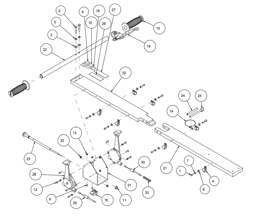 Section 04 Diagram and Parts List for SRX-2000 172235 MK Diamond Concrete Saw